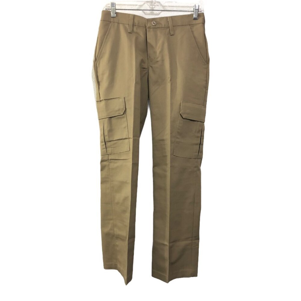 Red Kap Womens Cargo Pants 2 x 29 Khaki Tan Industrial Uniform Length 29
